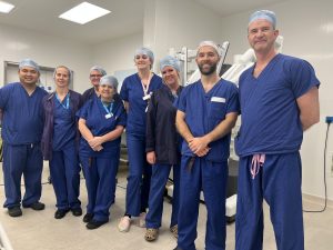 The Robotic Female Sterilisation Reversal Team